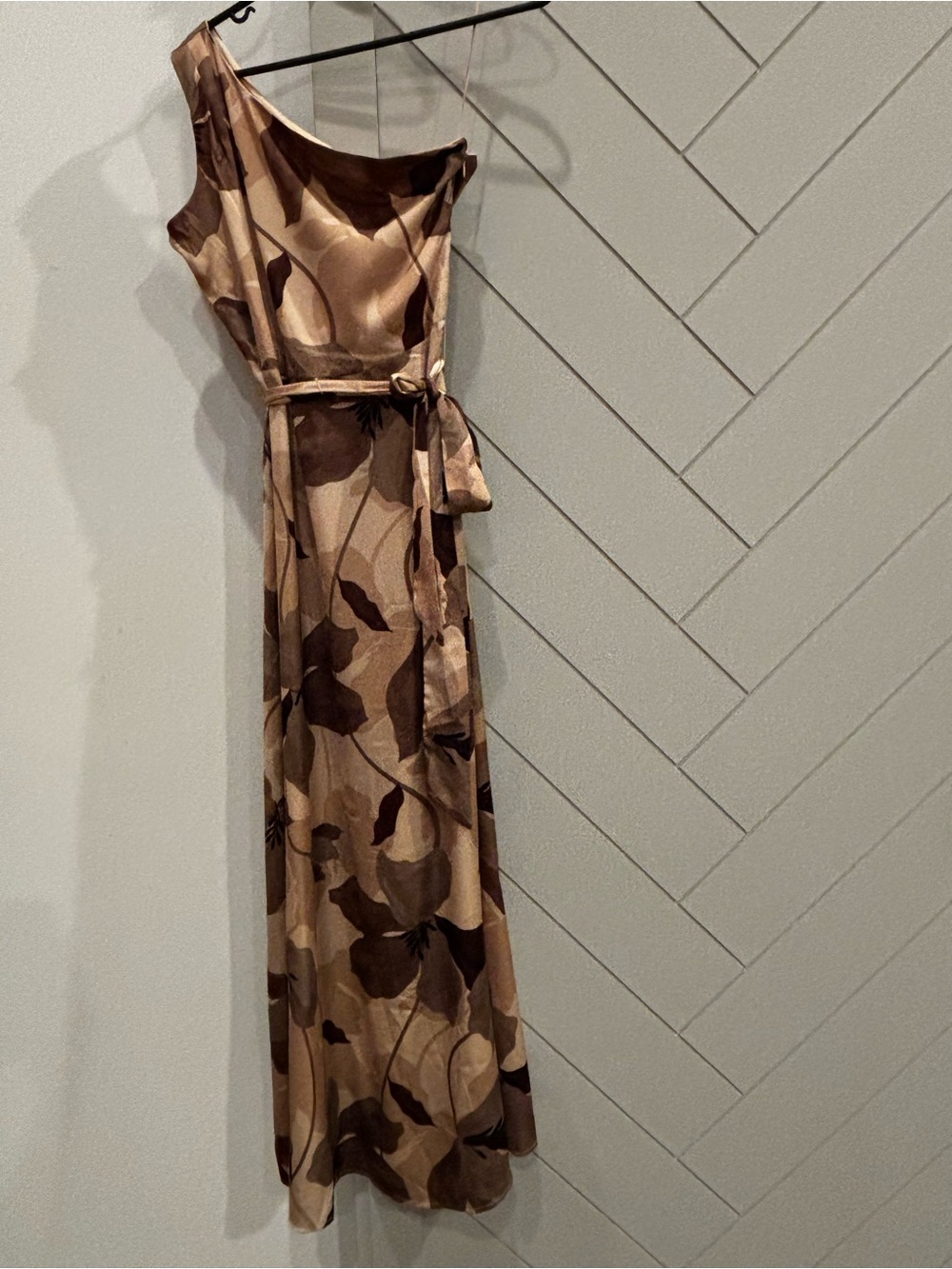 One Shoulder Nicole Miller dress
